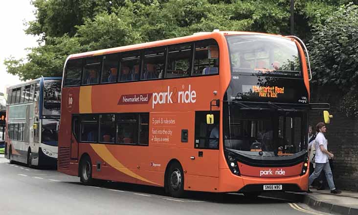 Stagecoach East Alexander Dennis Enviro400MMC Cambridge P&R 10810